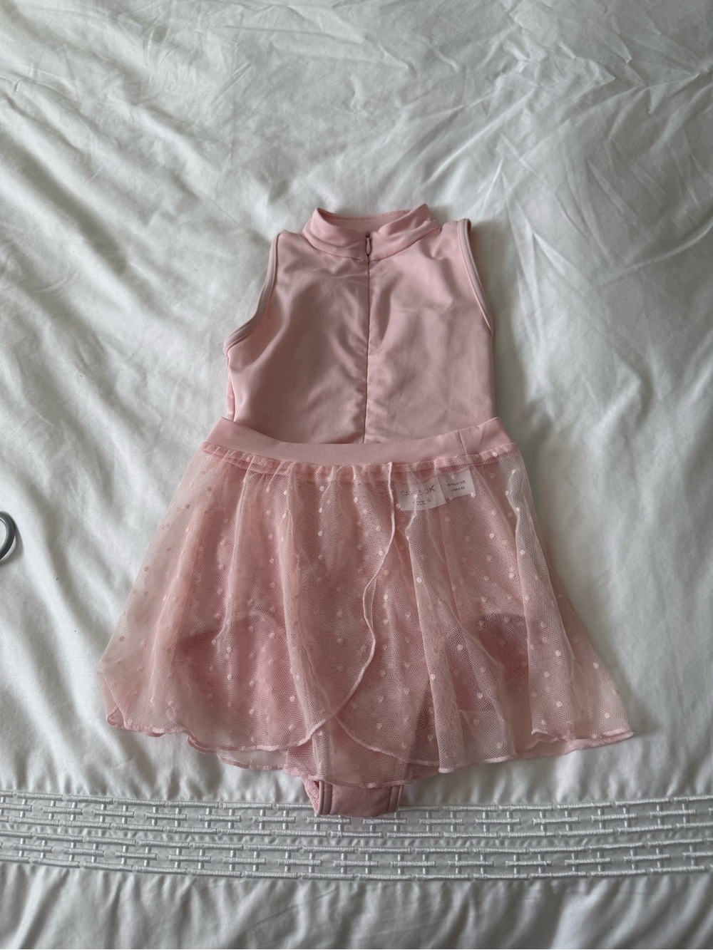 Capezio Pink Sleeveless Ballet Dress with  Tulle Skirt